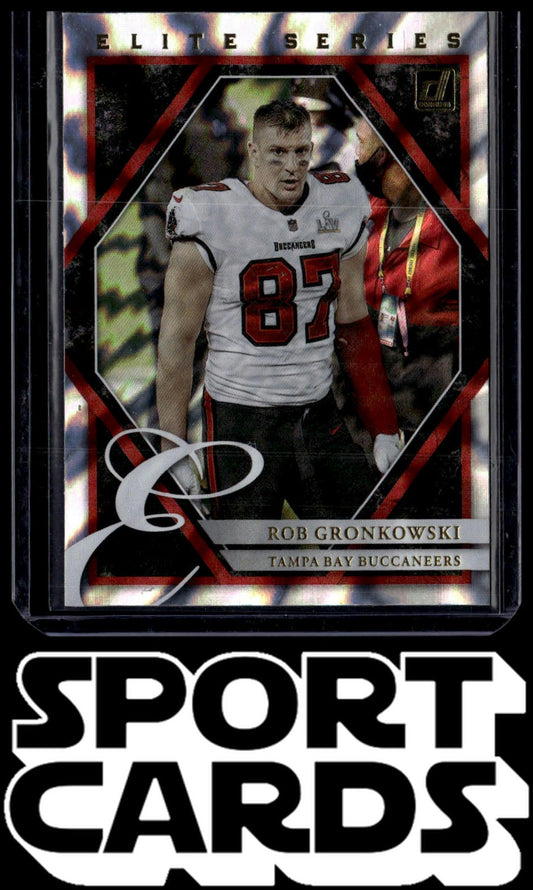 2021 Donruss #ES-RGR Rob Gronkowski Elite Series SportCards.com