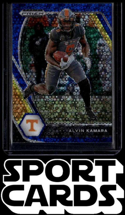 2021 Panini Prizm Draft Picks Collegiate #39 Alvin Kamara Blue Circles