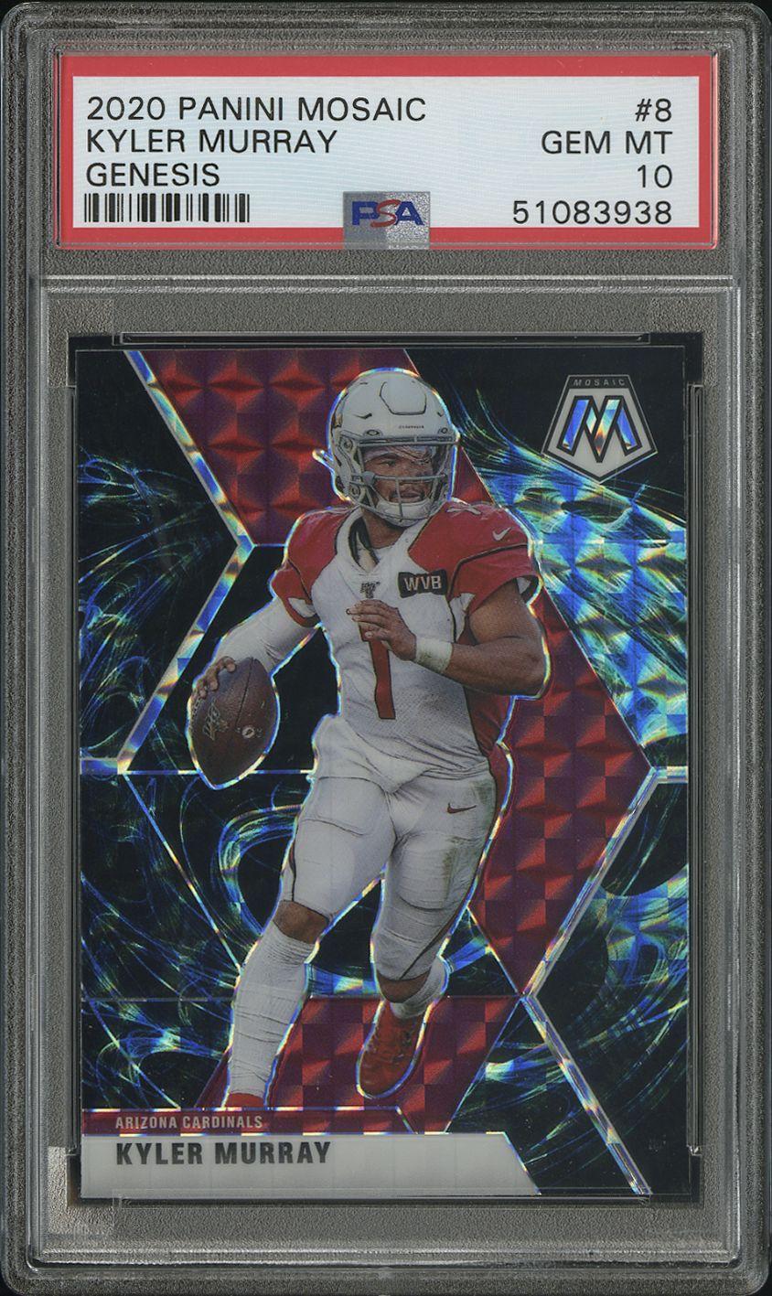 Kyler Murray 2020 Panini Mosaic #8 Genesis PSA 10 - Sport Cards