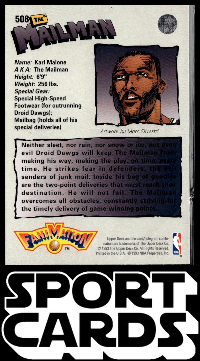 1992-93 Upper Deck #508 Karl Malone SportCards.com
