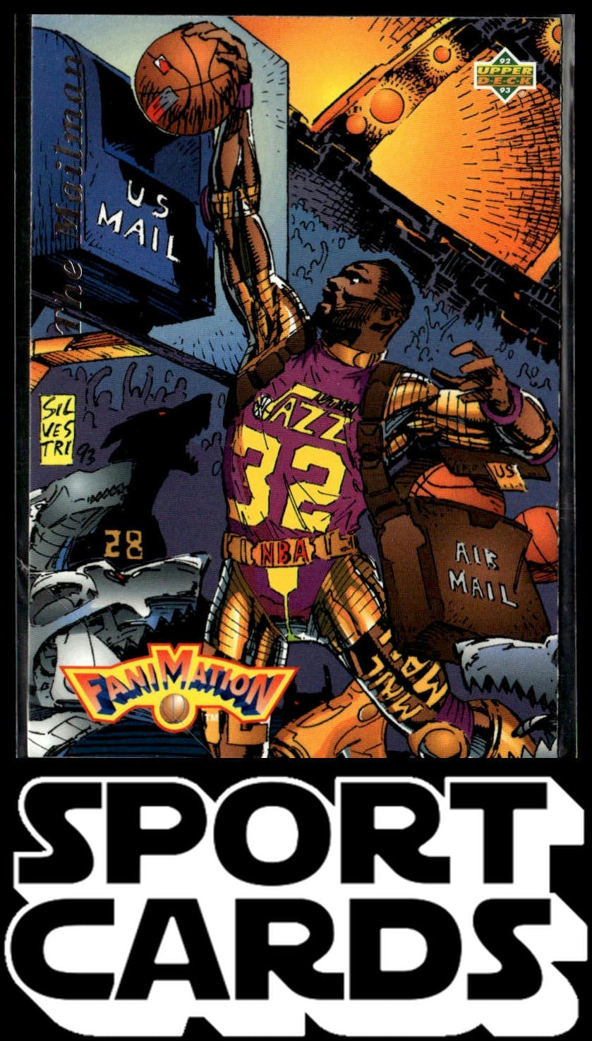 1992-93 Upper Deck #508 Karl Malone SportCards.com
