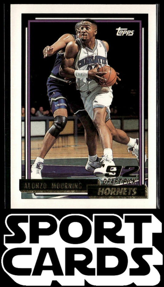 1992-93 Topps #393 Alonzo Mourning Gold SportCards.com
