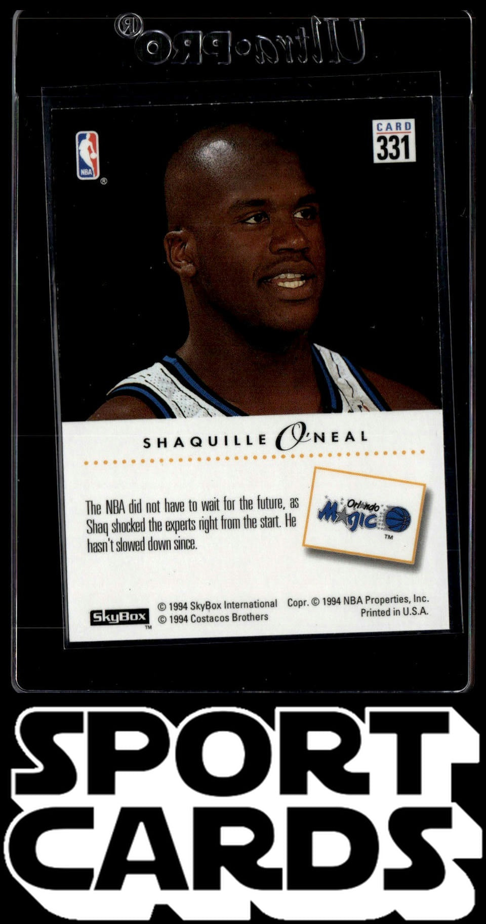 1993-94 SkyBox Premium #331 Shaquille O'Neal SportCards.com