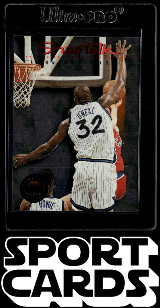 1993-94 SkyBox Premium #8 Shaquille O'Neal Shaq Talk SportCards.com