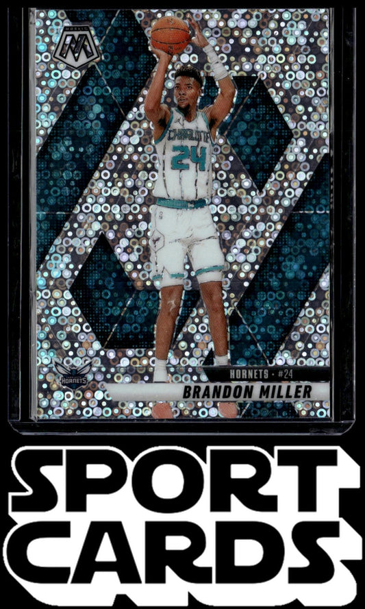 2024-25 Panini Mosaic #51 Brandon Miller Fast Break Silver Mosaic SportCards.com