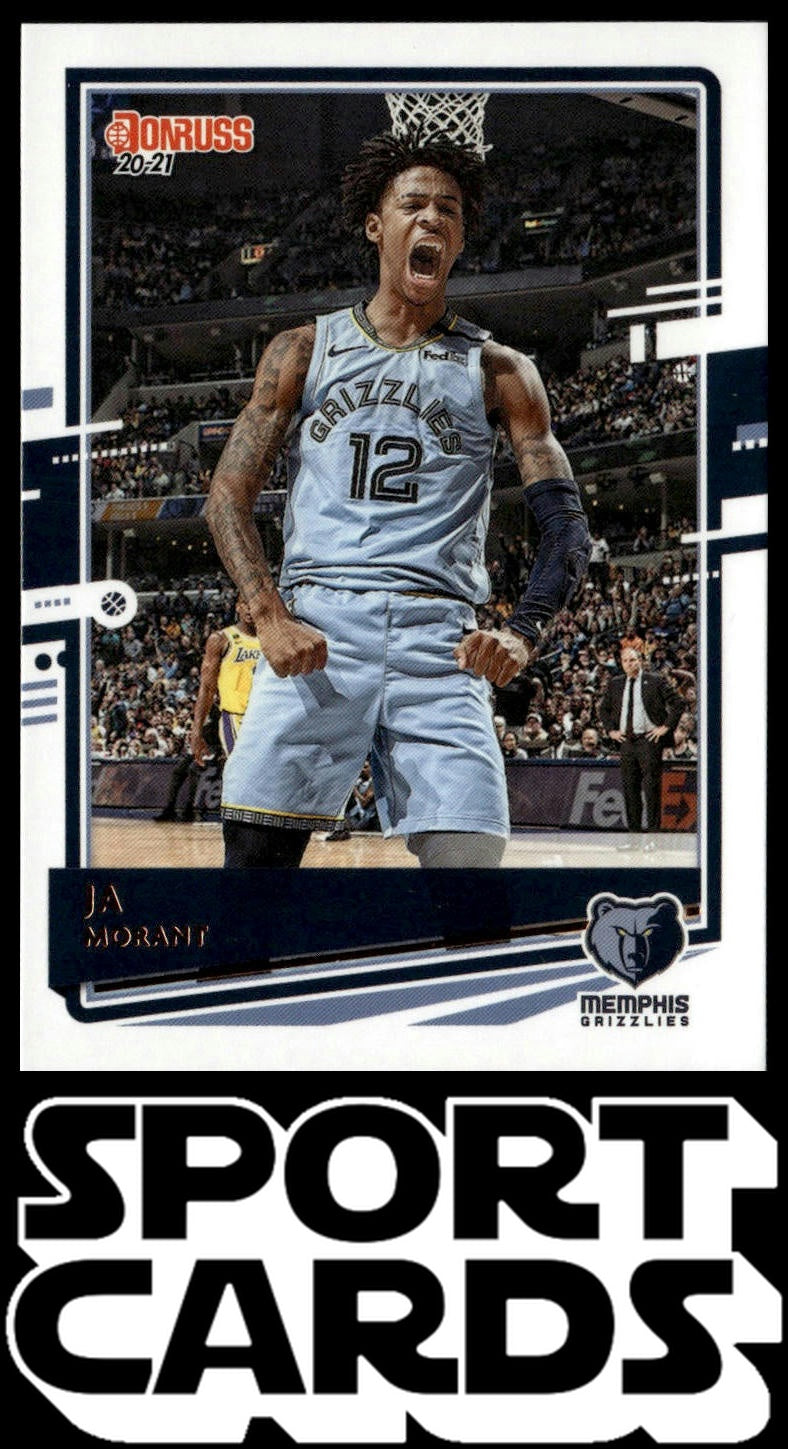 2020-21 Donruss #107 Ja Morant SportCards.com
