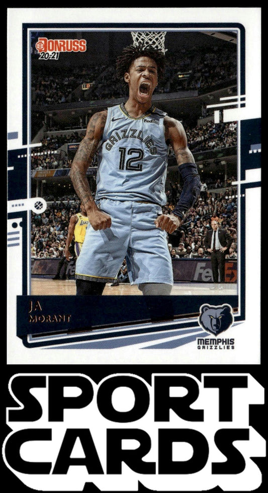 2020-21 Donruss #107 Ja Morant SportCards.com