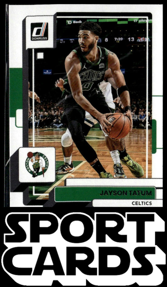2022-23 Donruss #1 Jayson Tatum SportCards.com