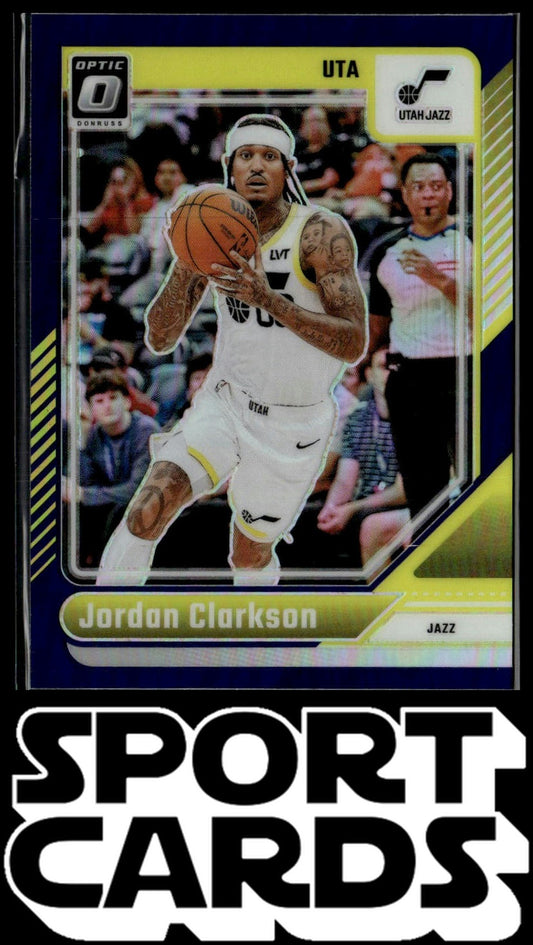 2024-25 Donruss Optic #122 Jordan Clarkson Purple SportCards.com