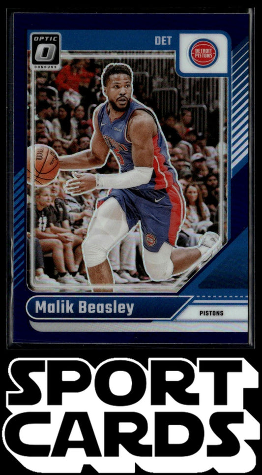 2024-25 Donruss Optic #38 Malik Beasley Purple SportCards.com