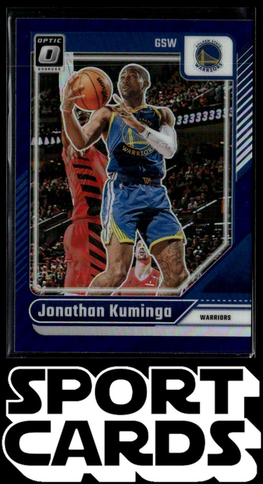 2024-25 Donruss Optic #197 Jonathan Kuminga Purple SportCards.com