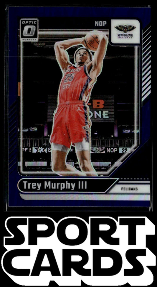 2024-25 Donruss Optic #179 Trey Murphy III Purple SportCards.com