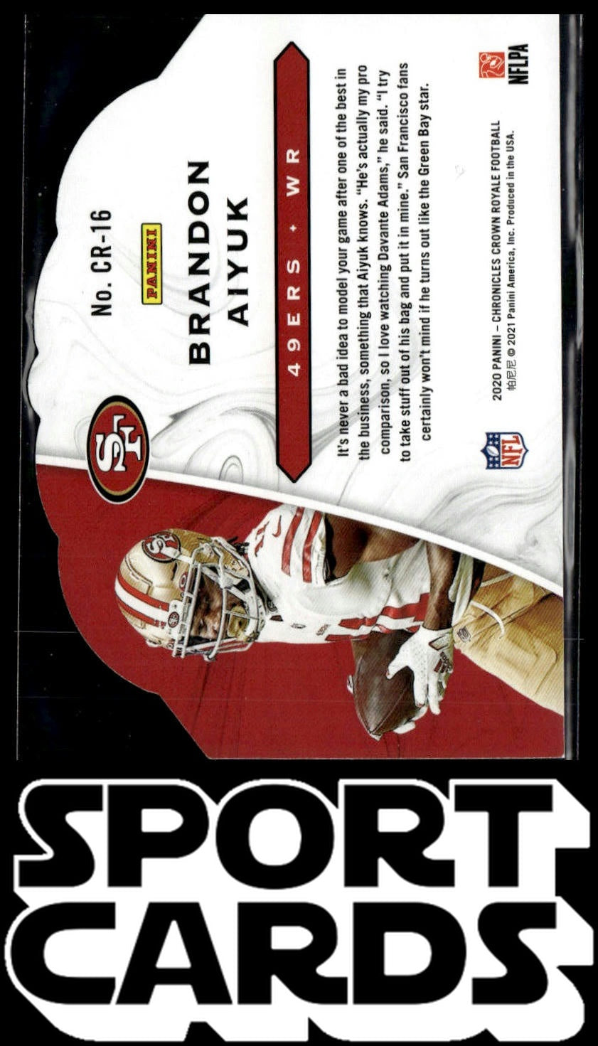 2020 Panini Chronicles #CR-5 Clyde Edwards-Helaire Crown Royale SportCards.com