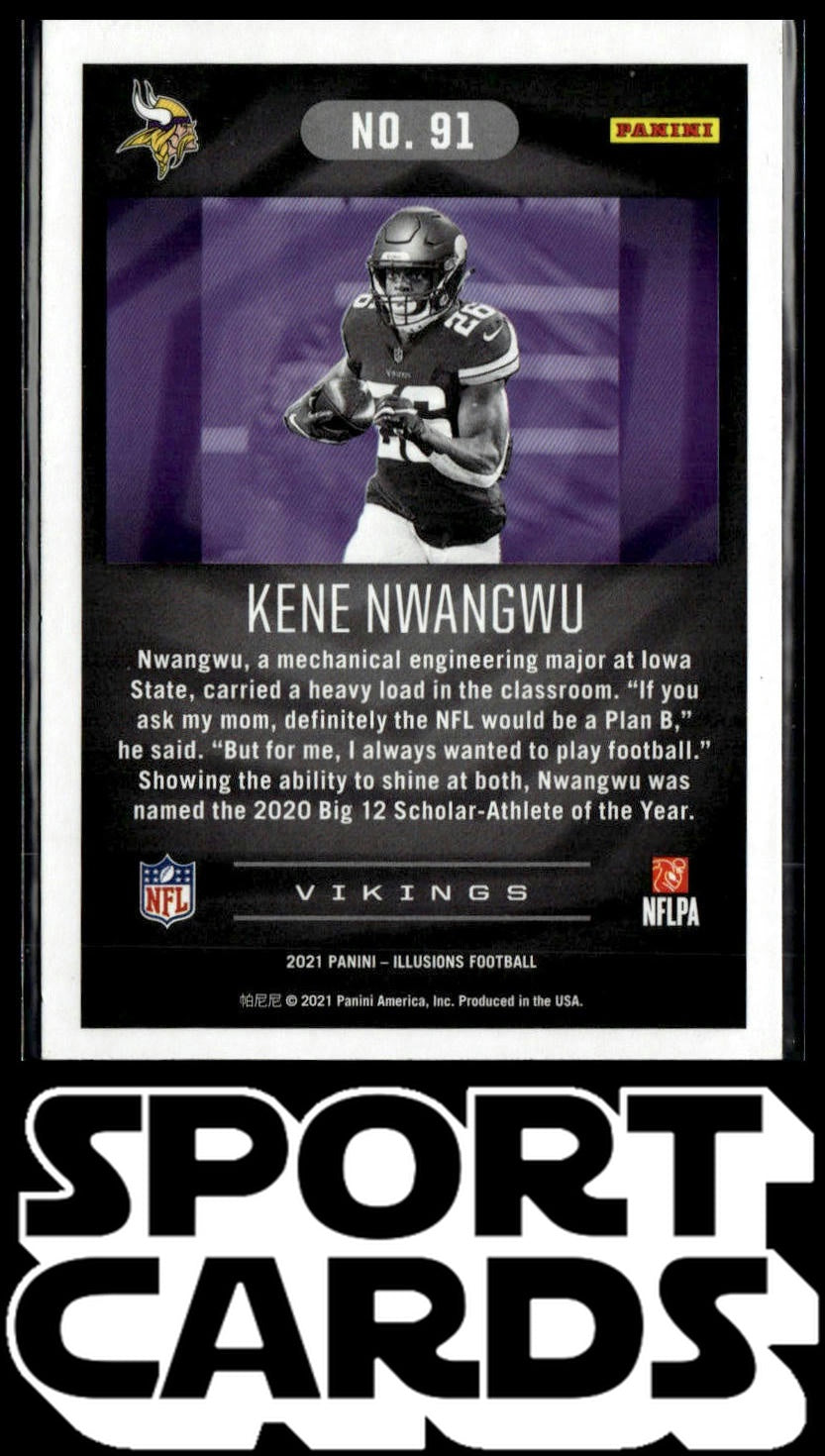2021 Panini Illusions #91 Kene Nwangwu SportCards.com