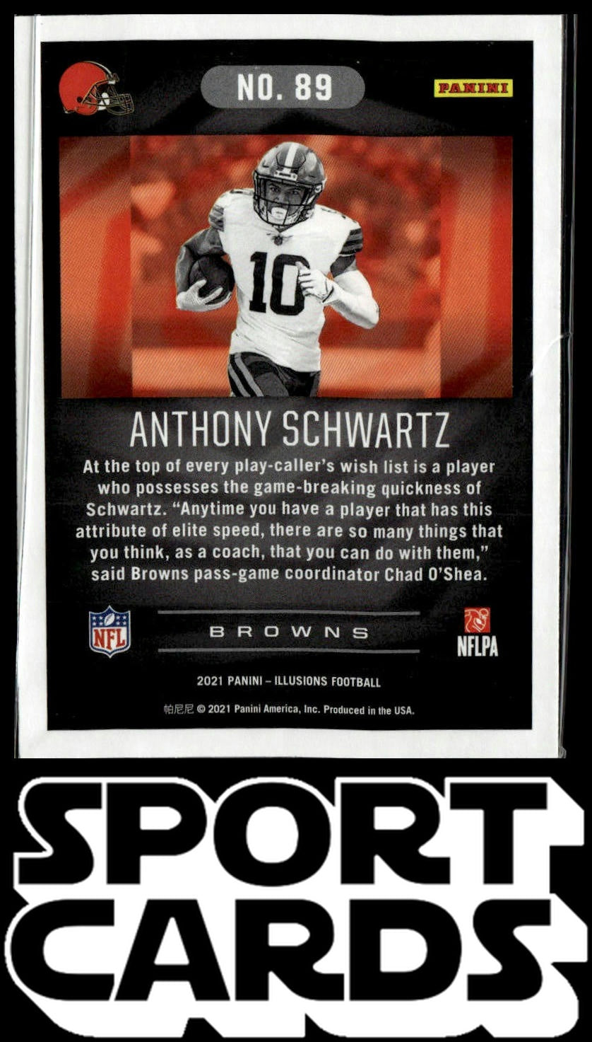 2021 Panini Illusions #89 Anthony Schwartz SportCards.com