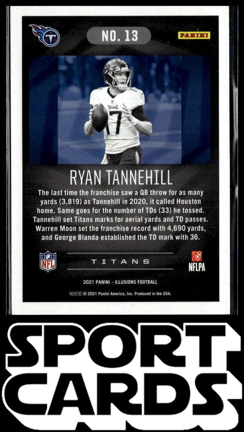 2021 Panini Illusions #13 Ryan Tannehill SportCards.com