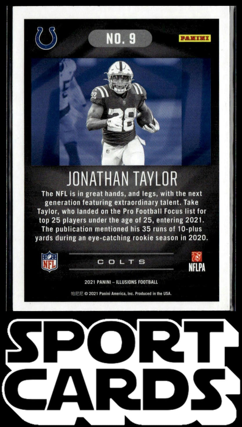2021 Panini Illusions #9 Jonathan Taylor Retail SportCards.com