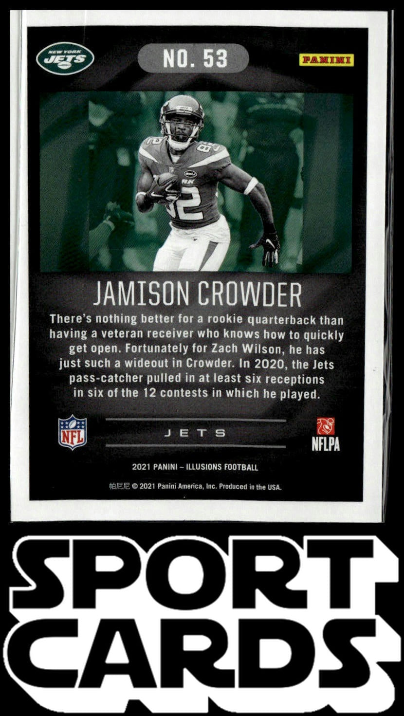 2021 Panini Illusions #53 Jamison Crowder Retail SportCards.com