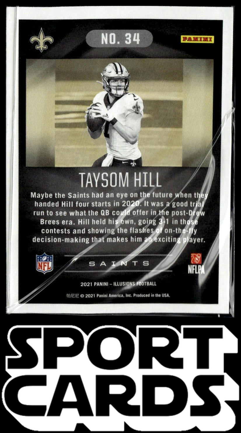 2021 Panini Illusions #34 Taysom Hill SportCards.com