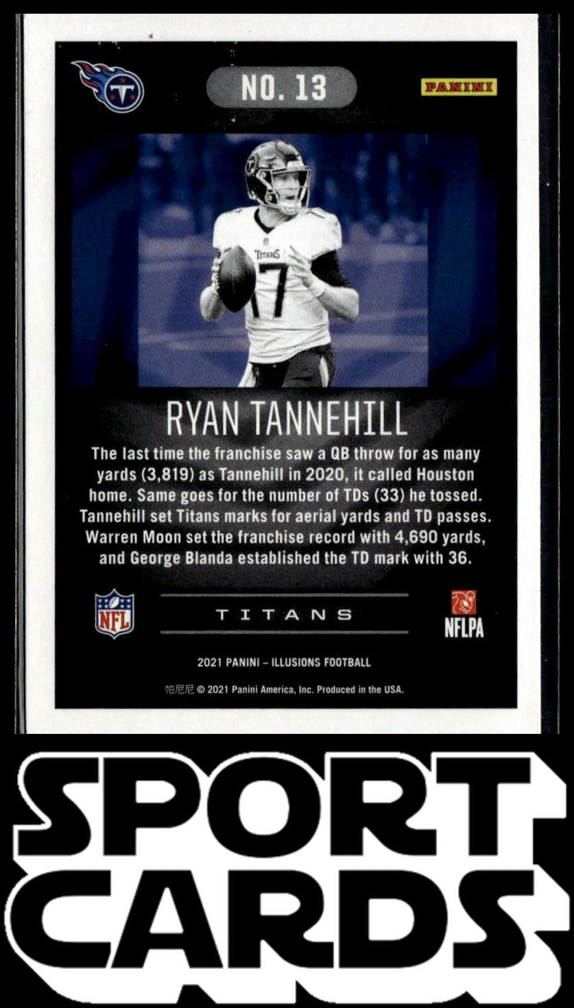 2021 Panini Illusions #13 Ryan Tannehill Retail SportCards.com