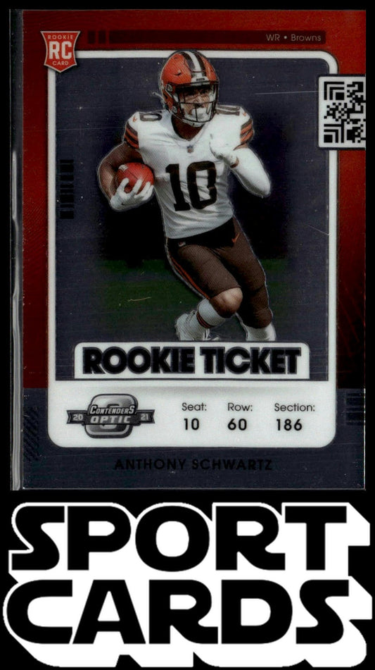 2021 Panini Contenders Optic #60 Anthony Schwartz SportCards.com