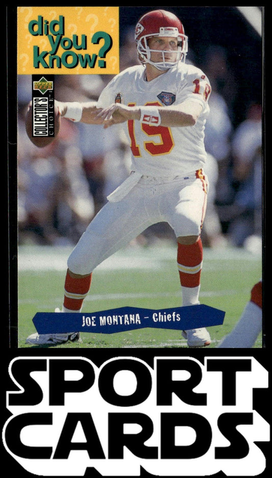1995 Collector's Choice #34 Joe Montana SportCards.com