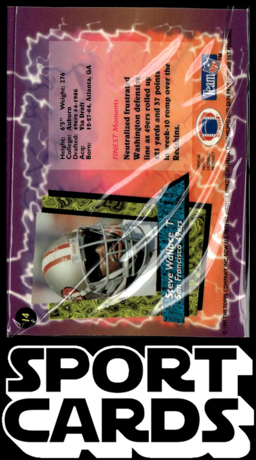 1995 Finest #14 Steve Wallace SportCards.com