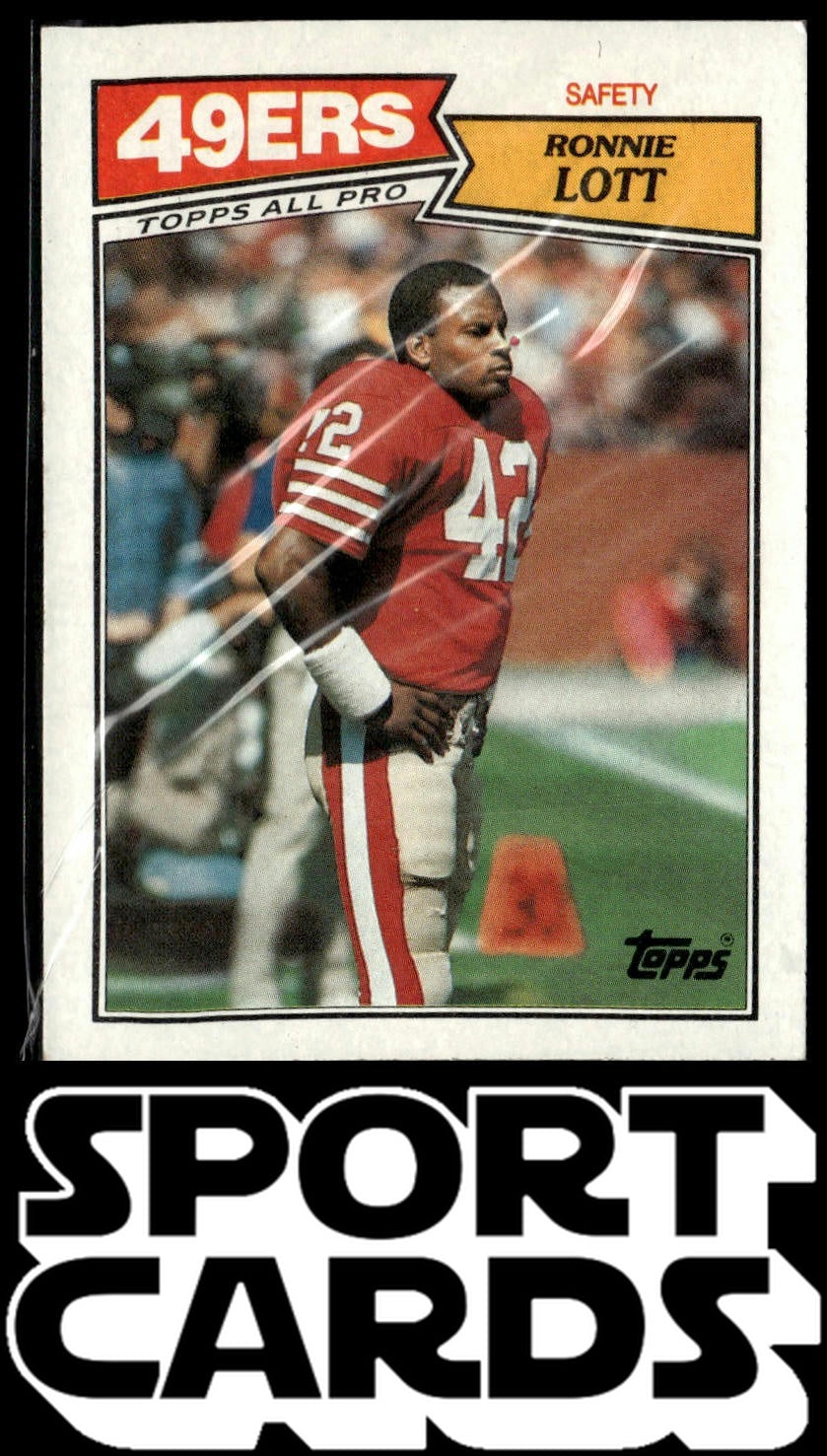 1987 Topps #123b Ronnie Lott SportCards.com