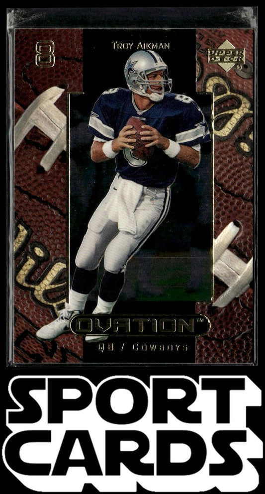 1999 Upper Deck Ovation #15 Troy Aikman SportCards.com