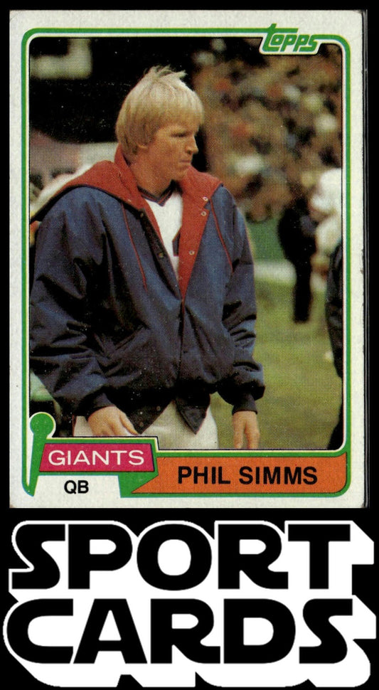1981 Topps #55 Phil Simms SportCards.com