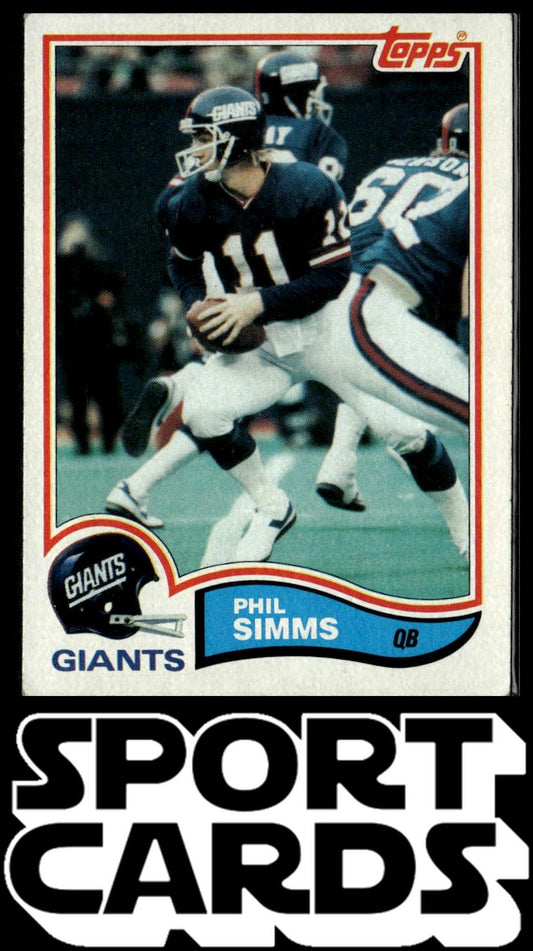 1982 Topps #433 Phil Simms SportCards.com