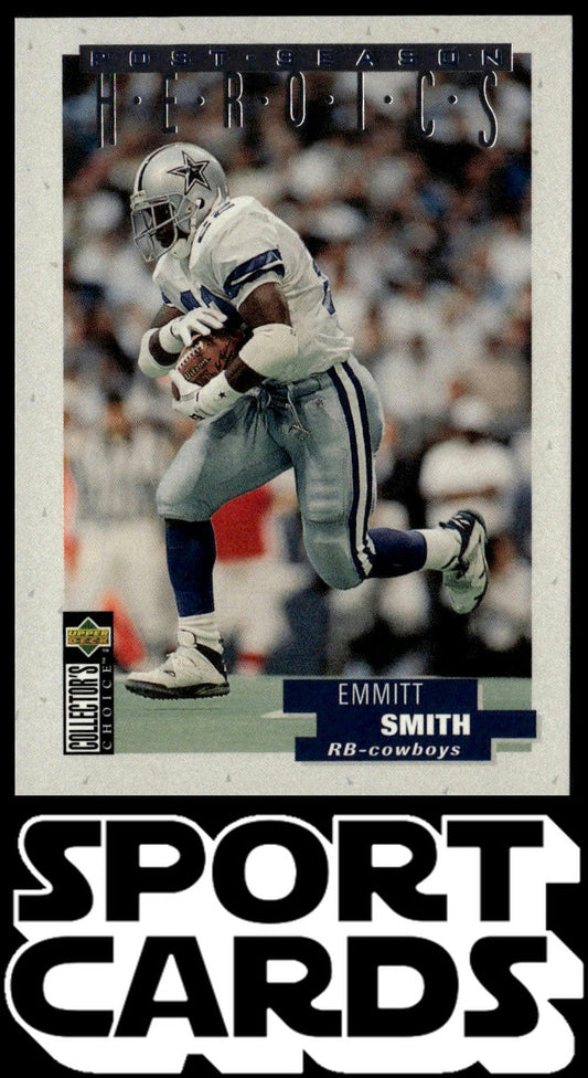 1995 Collector's Choice Update #17 Emmitt Smith Post-Season Heroics