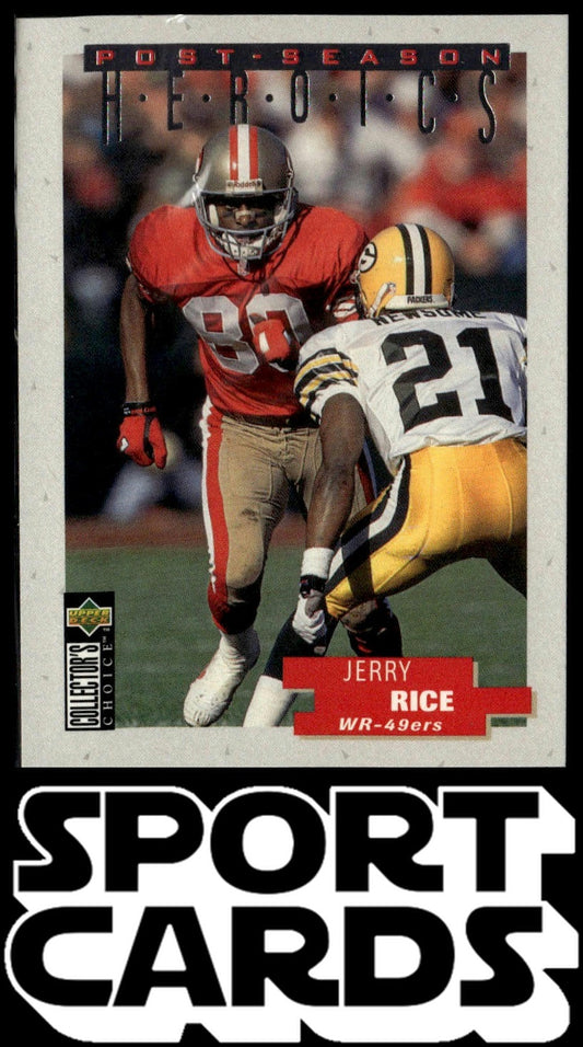 1995 Collector's Choice Update #12 Jerry Rice Post-Season Heroics