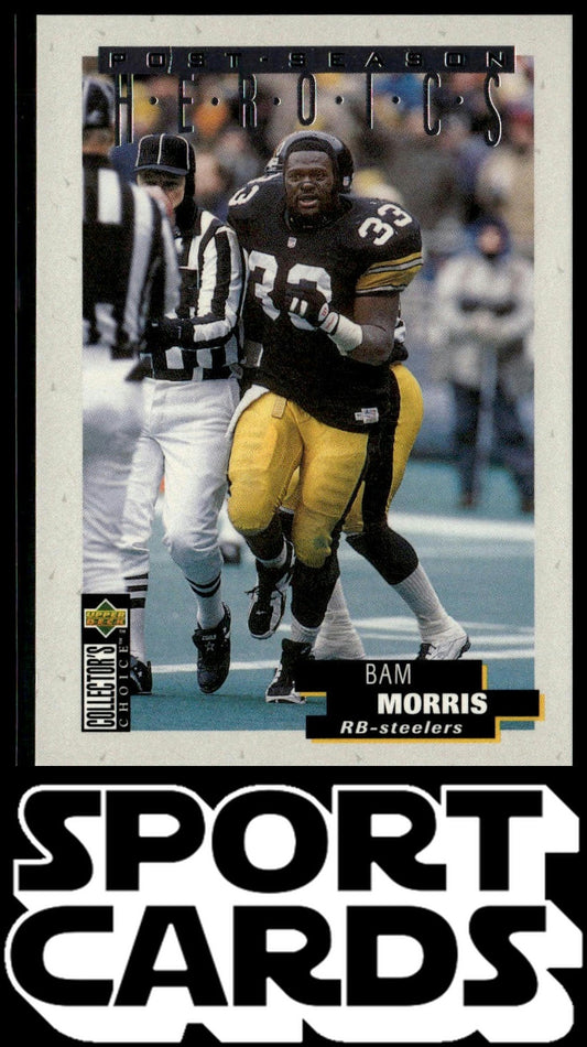 1995 Collector's Choice Update #19 Bam Morris Post-Season Heroics