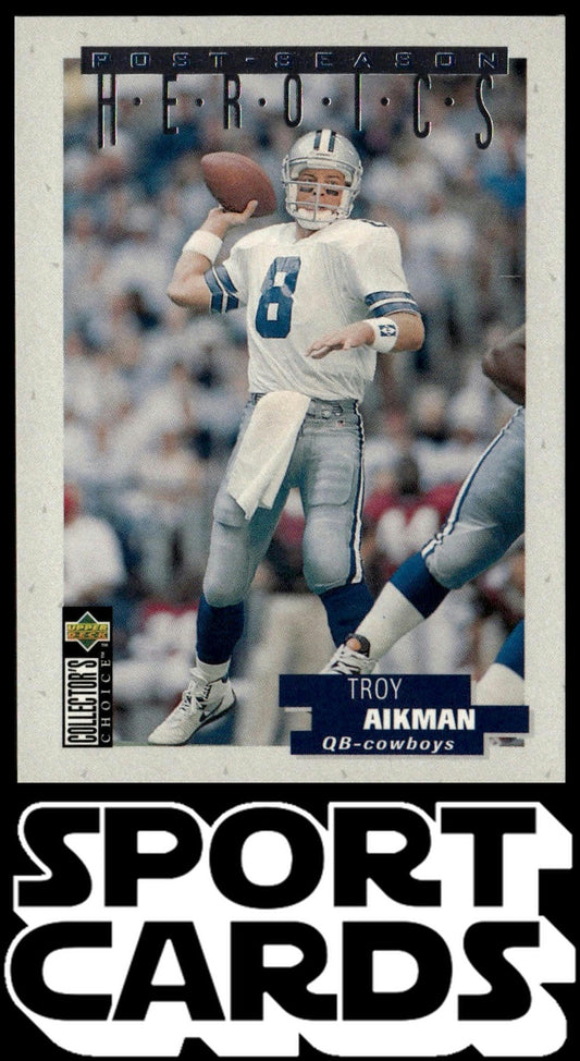 1995 Collector's Choice Update #16 Troy Aikman Post-Season Heroics