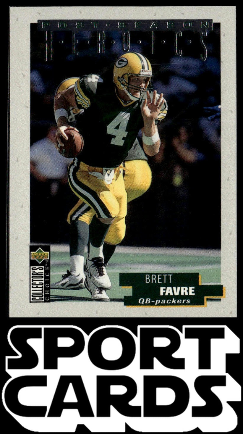 1995 Collector's Choice Update #13 Brett Favre Post-Season Heroics