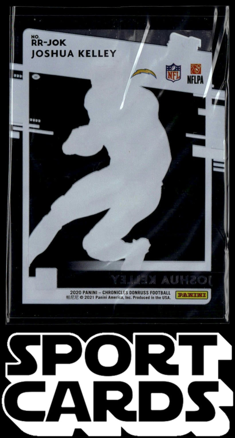 2020 Panini Chronicles #RR-JOK Joshua Kelley Clearly Donruss Rated Rookie
