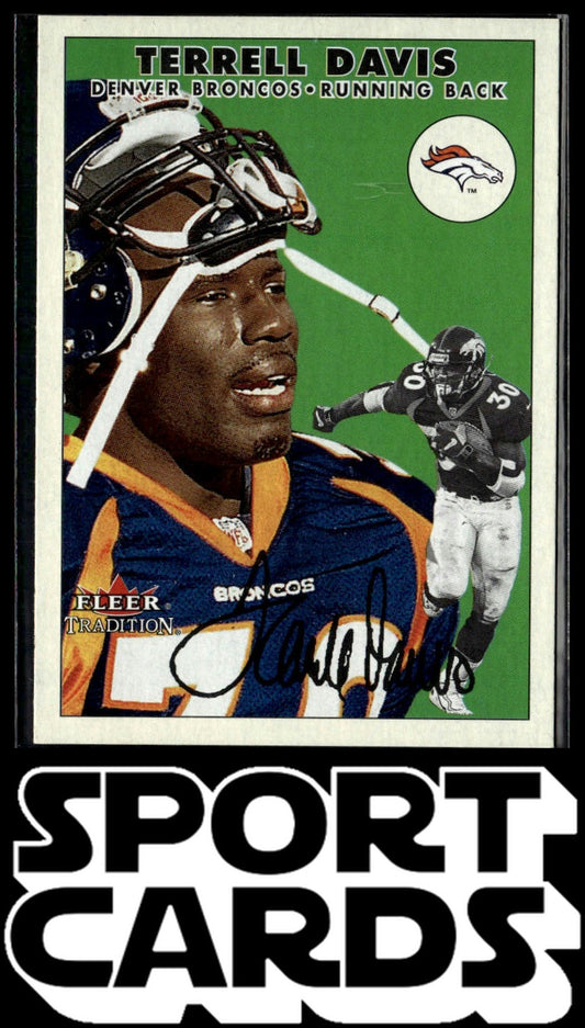 2000 Fleer Tradition #130 Terrell Davis SportCards.com