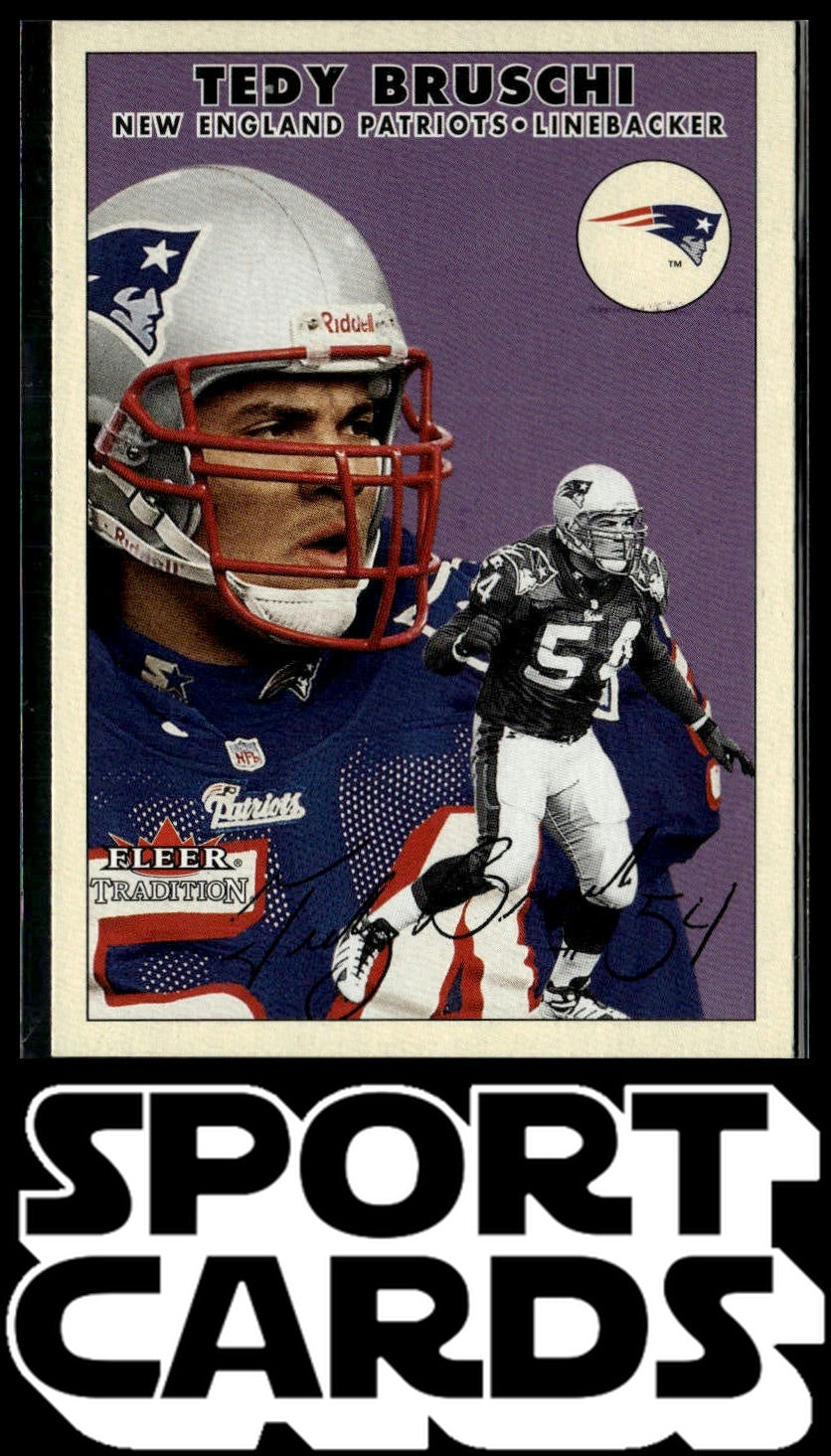 2000 Fleer Tradition #48 Tedy Bruschi SportCards.com