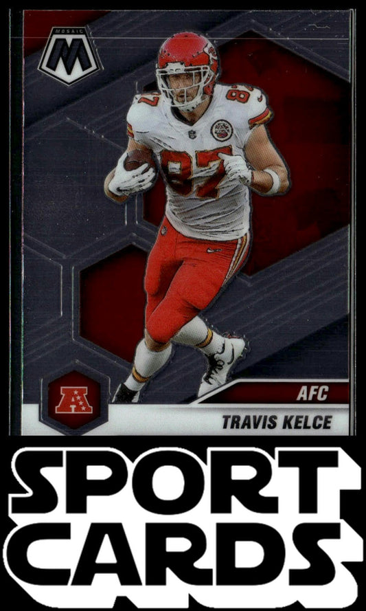 2021 Panini Mosaic #240 Travis Kelce SportCards.com