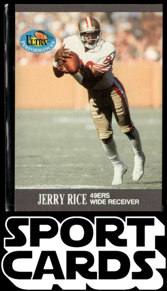 1991 Ultra #9 Jerry Rice Ultra Performances SportCards.com