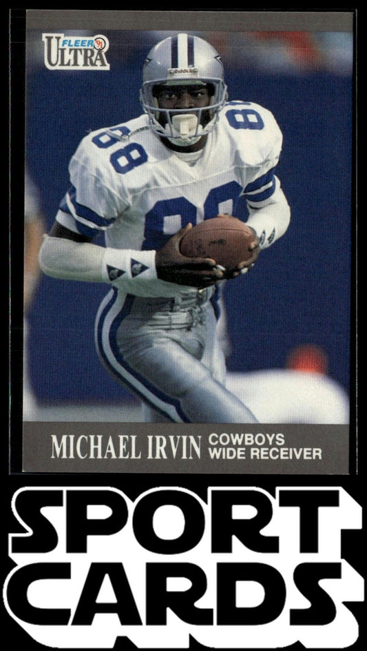 1991 Ultra #163 Michael Irvin SportCards.com
