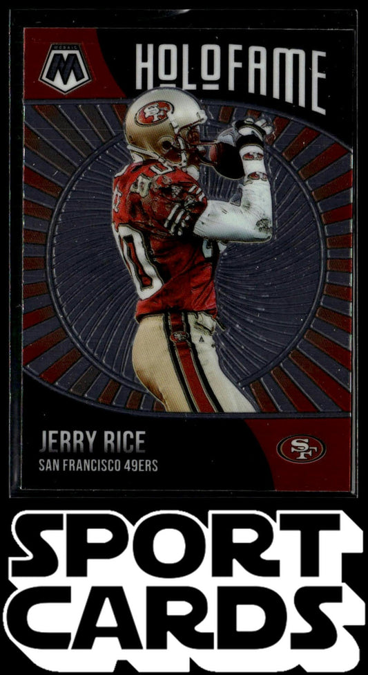 2021 Panini Mosaic #14 Jerry Rice HoloFame SportCards.com