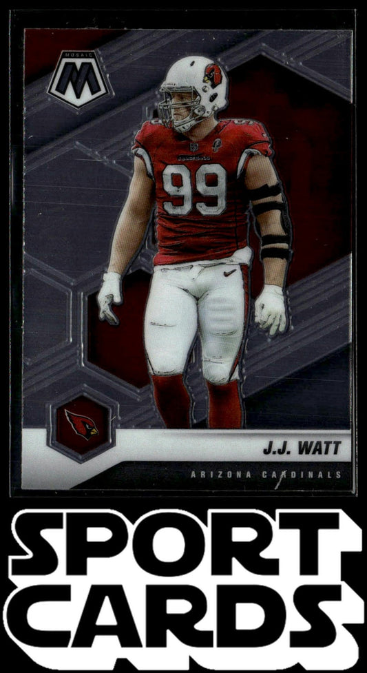 2021 Panini Mosaic #12 J.J. Watt SportCards.com