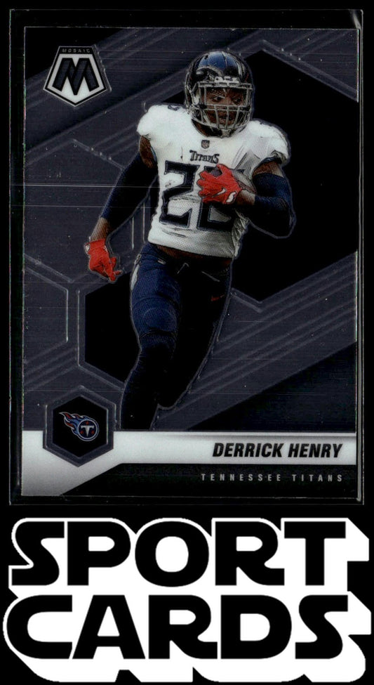 2021 Panini Mosaic #196 Derrick Henry Prizm Silver SportCards.com