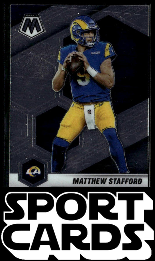 2021 Panini Mosaic #116 Matthew Stafford SportCards.com