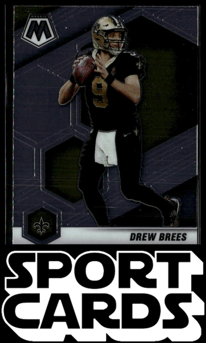 2021 Panini Mosaic #143 Drew Brees SportCards.com