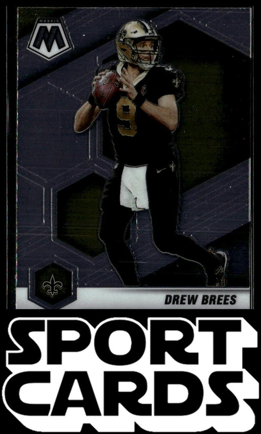 2021 Panini Mosaic #143 Drew Brees SportCards.com