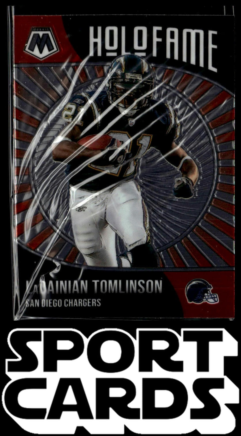 2021 Panini Mosaic #13 LaDainian Tomlinson HoloFame SportCards.com