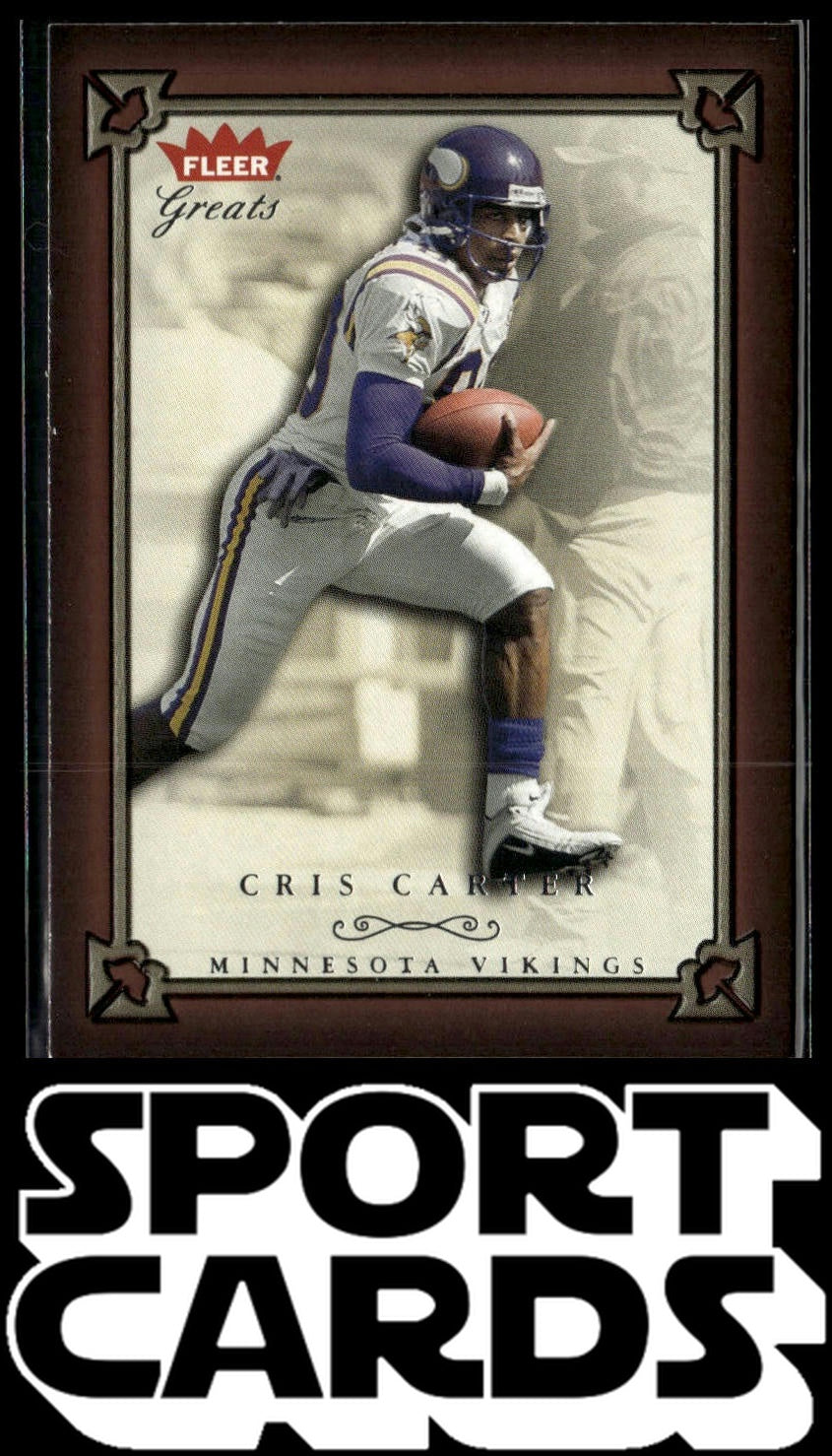 2004 Fleer Greats of the Game #49 Cris Carter SportCards.com